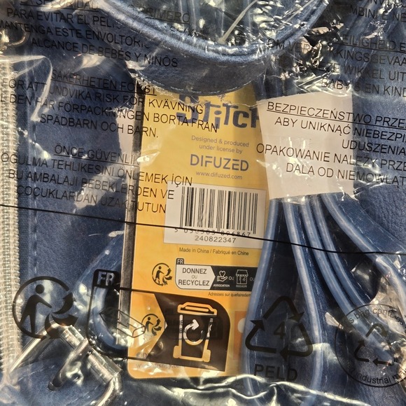 Disney Stitch Mini Backpack Kids Blue NEW Difuzed 240822347 Lilo & Stitch Bag - Picture 4 of 7